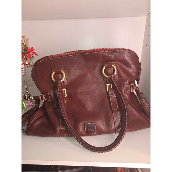 Dooney & Bourke Florentine Domed Satchel - Picture 1 of 3